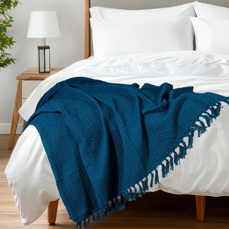 Blush Thread Throw - Blue media 6