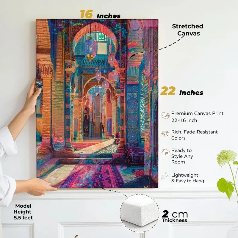 VintageHallways Canvas Wall Art - Set of Two media 4