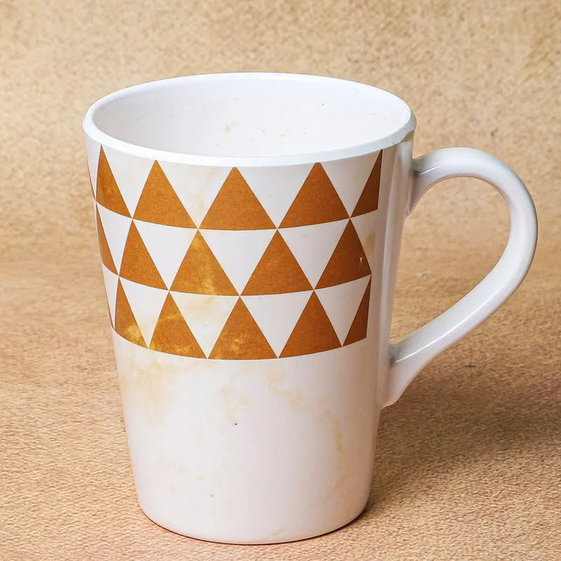 Mivano Melamine Coffee Mug (400 mL Each/Brown) - Set of Two media 4