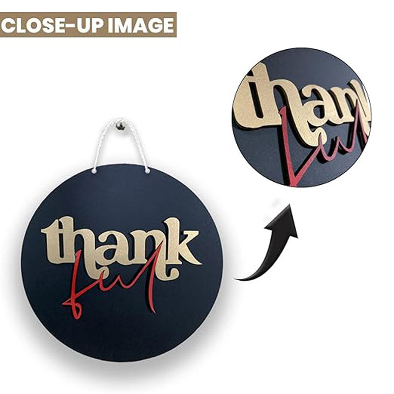 Alora Thankful MDF Wall Accent media 5