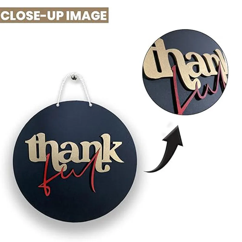 Alora Thankful MDF Wall Accent media 5