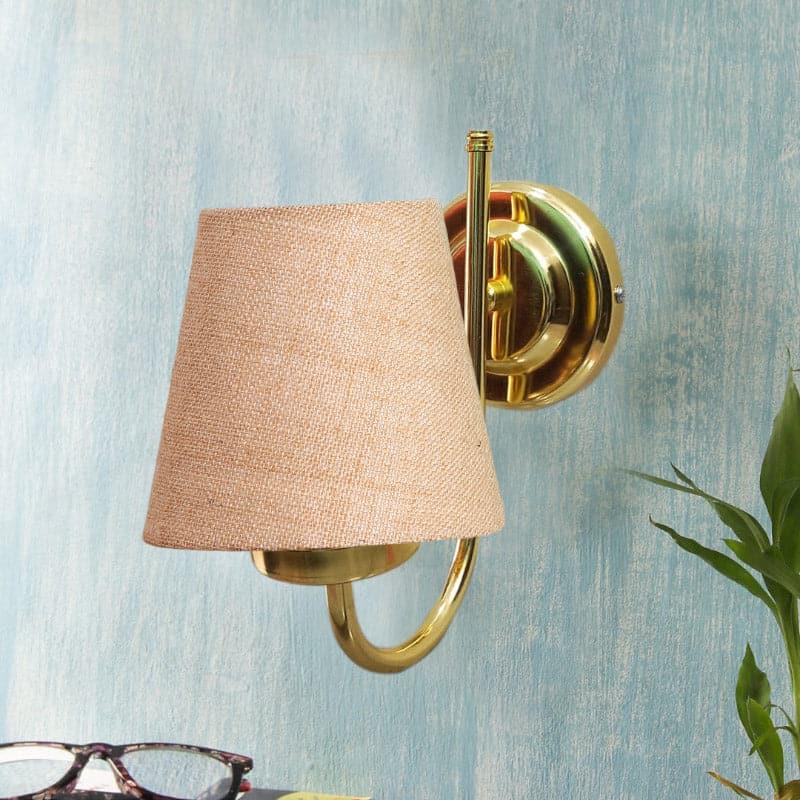 Galora Gale Fabric & Metal Wall Lamp - Beige media 3