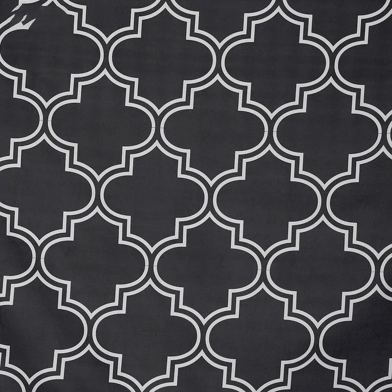 Monte Carlo Inkora Bedsheet (Black) - 120 GSM media 7