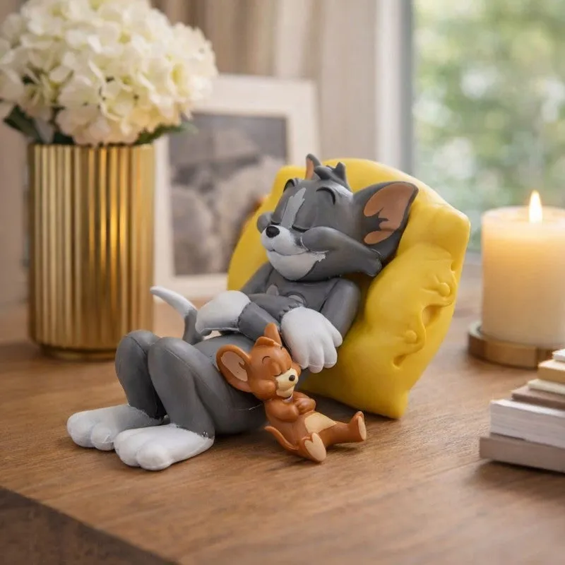Cozy Cat PVC Showpieces - Grey media 3