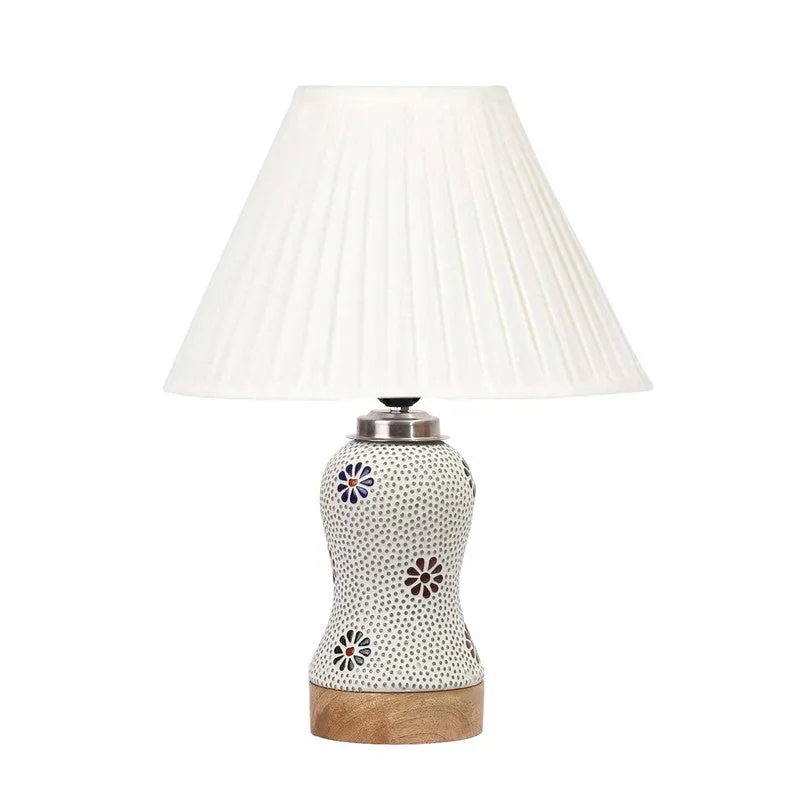 Espera Pleatra Wooden Table Lamp - Multicolor media 4