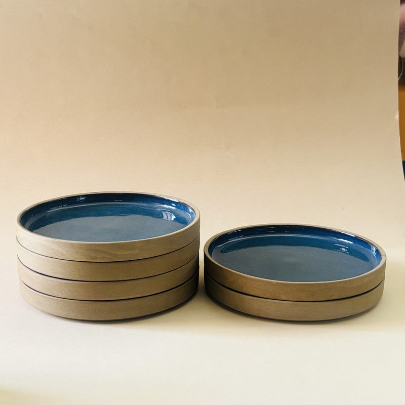 Azzure Ceramic Quarter Plate (6 Inch) - Set of Six media 3