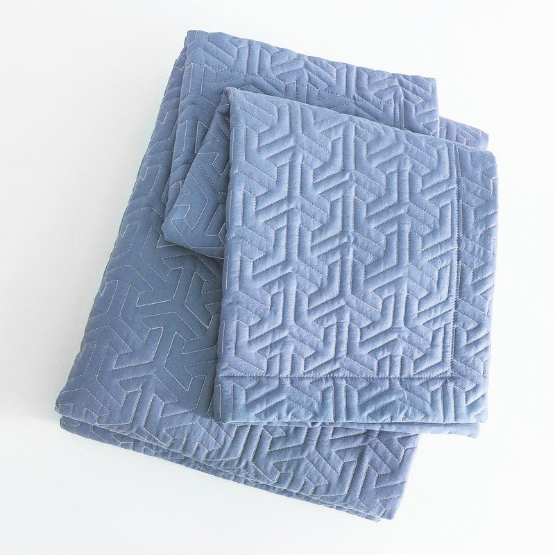 Ocean Blue Bed Cover media 5
