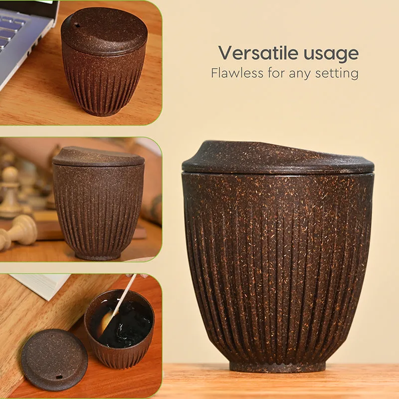 Desi Rice Husk Coffee Mug (250 mL) media 5