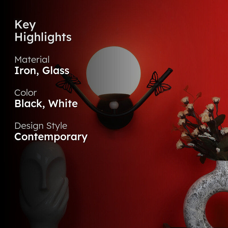 Ligna Iron Wall Lamp media 2
