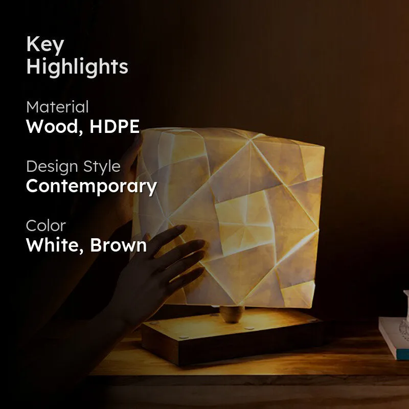 Fig Living Sonobe Cube Table Lamp - White media 2