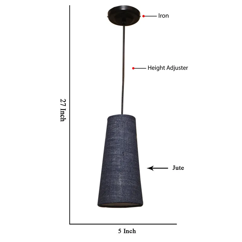 Ambient Aura Fabric Ceiling Lamp - Blue media 8