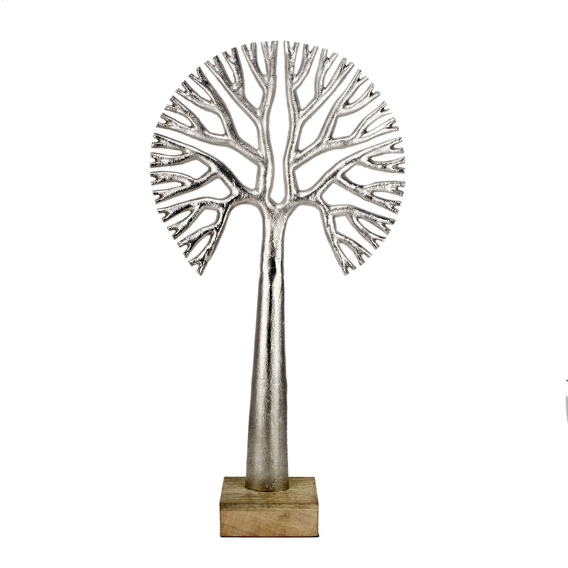 Masai Agna Tree Showpiece - Silver media 3