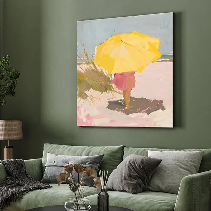 Beach Umbrella Wall Painting media 4