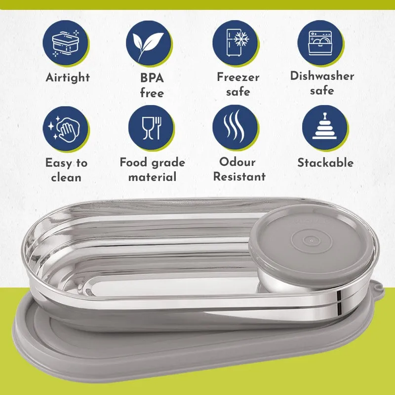 Zenvia Daily Lunch Box (100 mL,450 mL) - Two Piece Set media 10