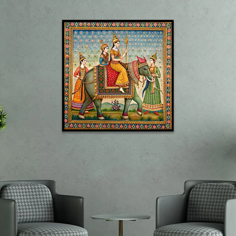 Royal Parade Canvas Wall Art With Frame media 1