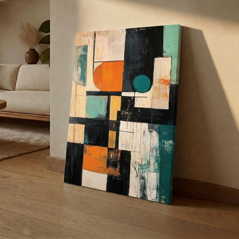 VibrantAbstra Canvas Wall Art