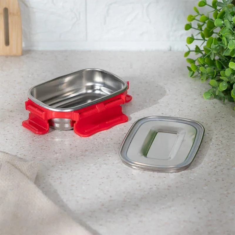 Savory Insulated Steel Lunch Box (Red) - 150 mL media 3