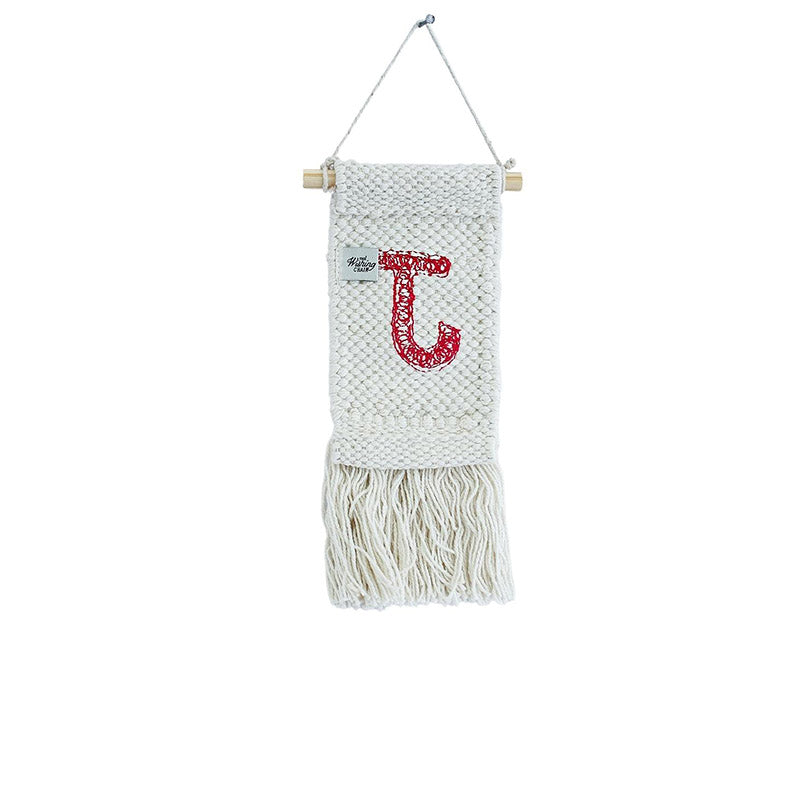 Monogram Mini Wall Hanging - J media 5