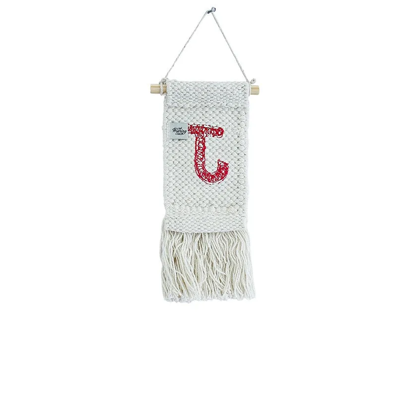 Monogram Mini Wall Hanging - J media 5