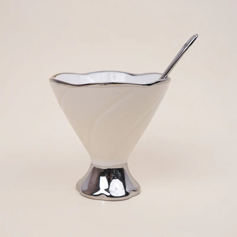 Abriya White Ice Cream Cup (200 ML) - Twelve Piece Set media 4