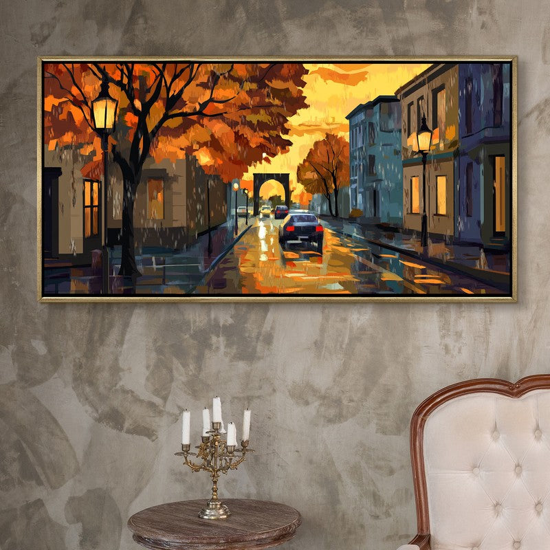 Luminance Canvas Wall Painting With Frame