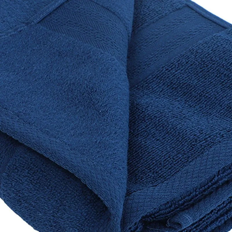 Zyra Solids Bath Towel (Red, Blue) - Set Of Four media 4