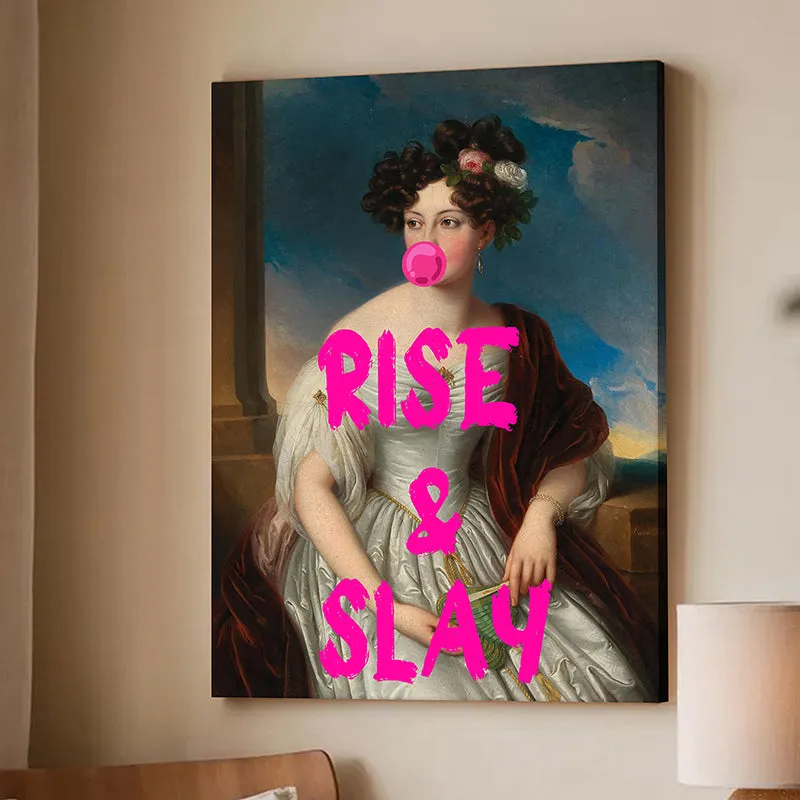 Rise & Slay Wall Art media 3