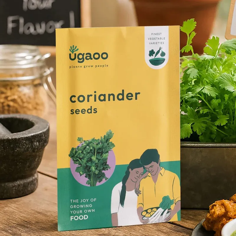 Ugaoo Veges Seeds (Coriander, Spinach, Green Chilli) - Set Of Three media 5