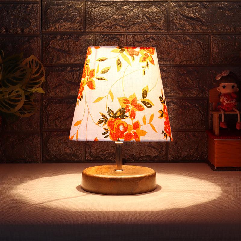 Petricho Ibis Flora Fabric Table Lamp - Multicolor