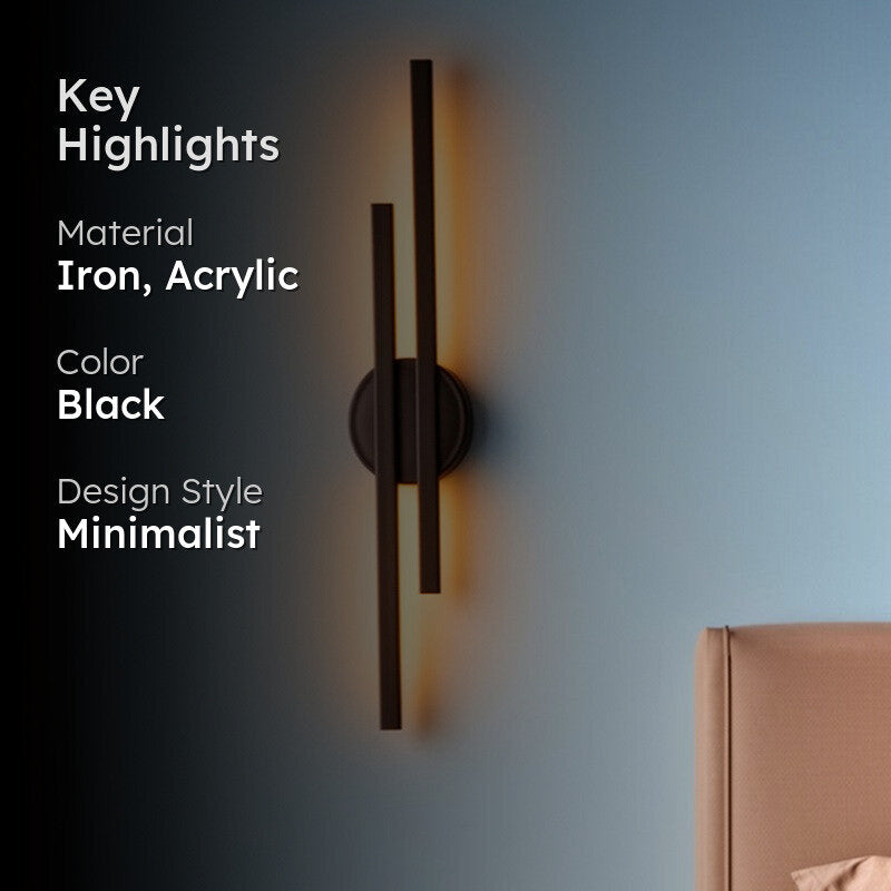 Kalypso Iron Wall Lamp media 2