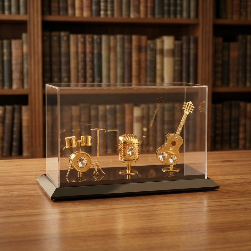 Muscial Symphony 24K Gold Plated Mild Steel Showpiece