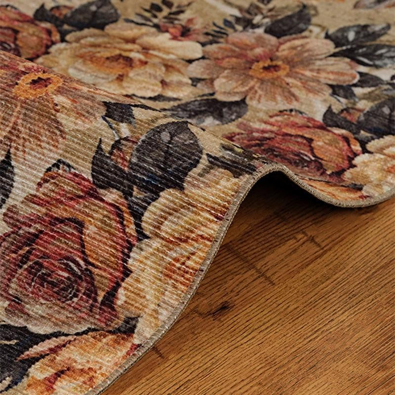 Charlotte Floral Carpet - Beige & Brown media 4