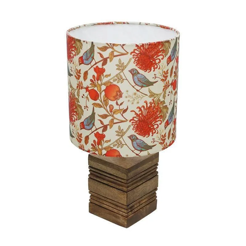 Bloom Cube Fabric Table Lamp - Multicolor media 4