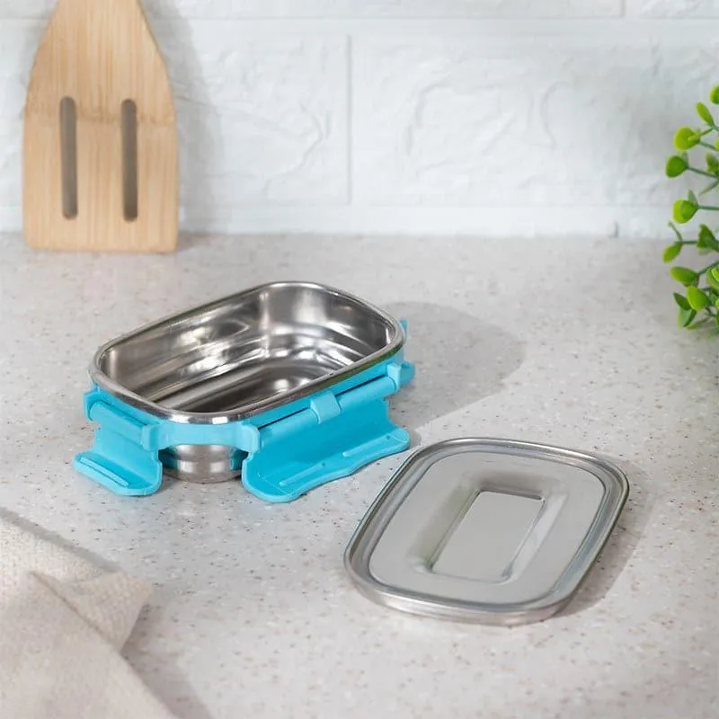 Savory Insulated Steel Lunch Box (Aqua) - 150 mL media 5