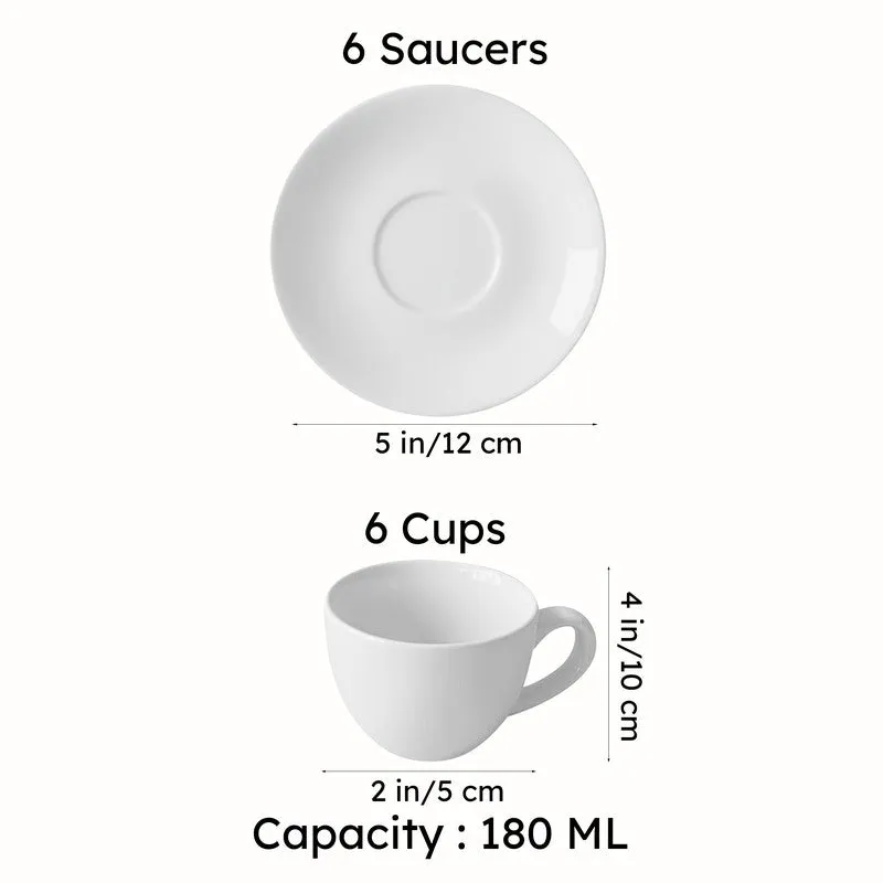 Brew Cup & Saucer - Twelve Piece Set (180 ML) media 10