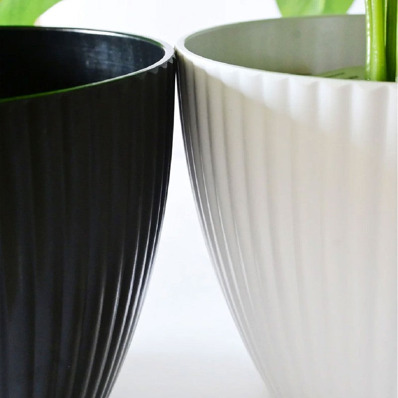 Arelis Textured Ceramic Planter - Set Of Four media 6