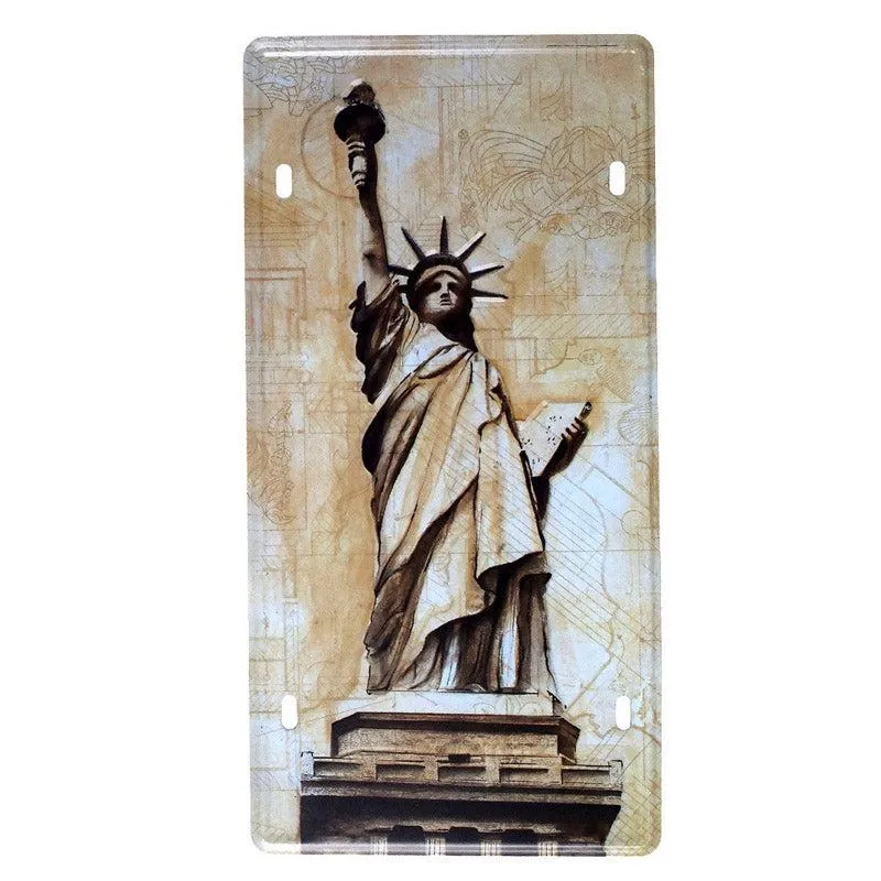 Statue Of Liberty Metal Wall Accent media 3