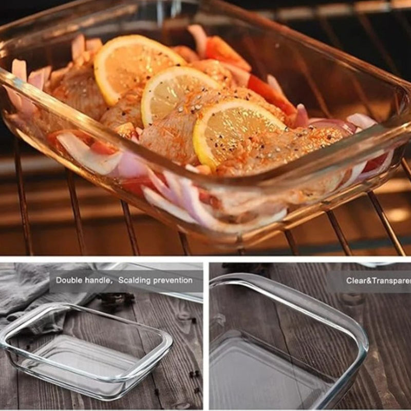 Vitrora Rectangular Glass Baking Dish media 9