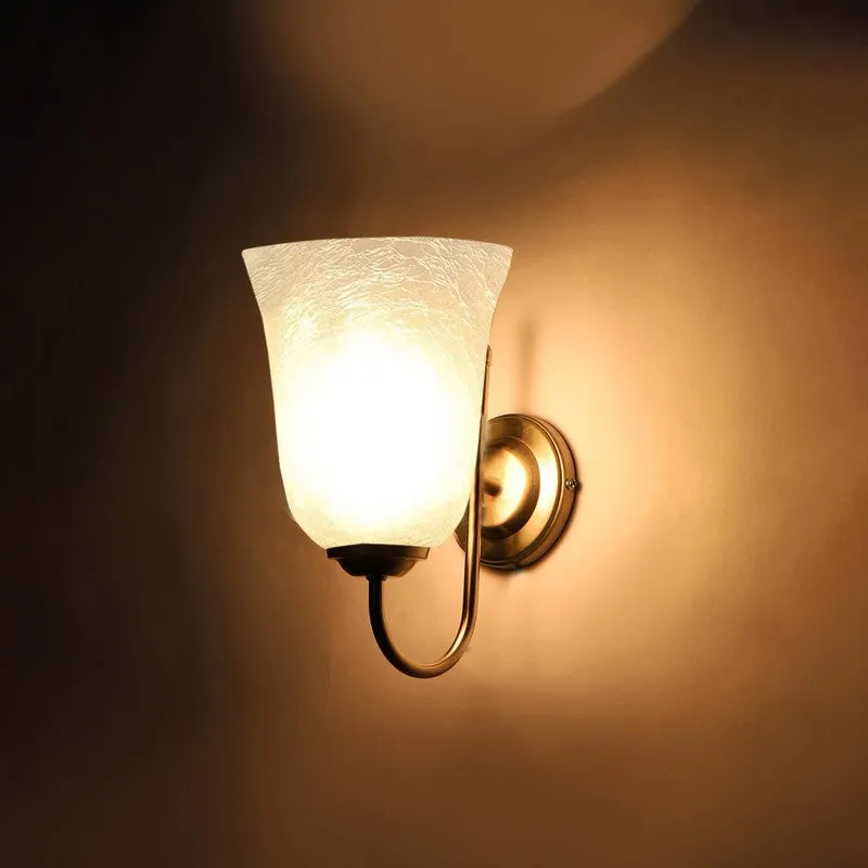 Warm Glow Glass Wall Lamp media 8