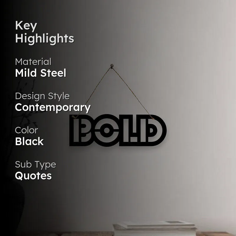 Bold Mild Steel Wall Accent media 2