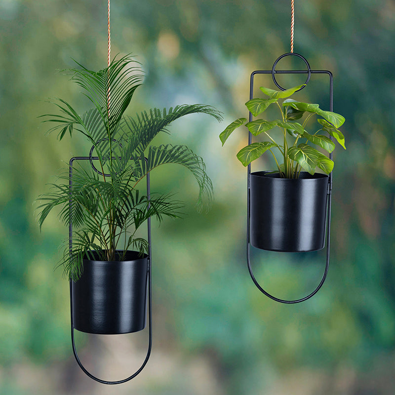 Mistaire Metal Planter - Set Of Two