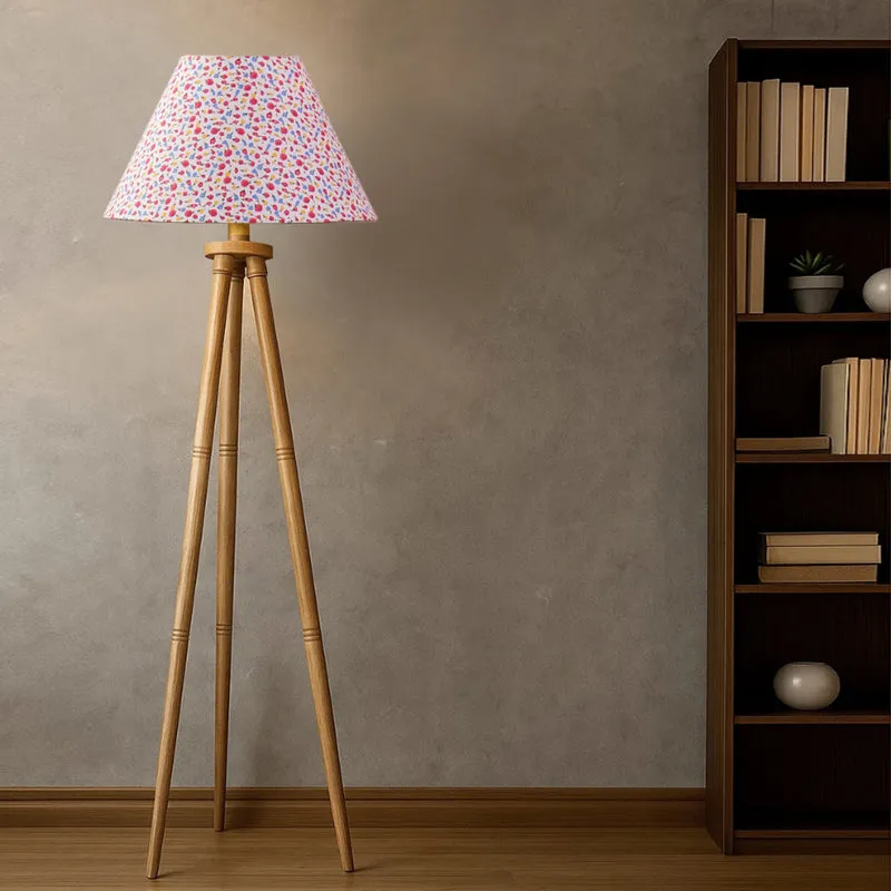 Fleur Cone Tripod Floor Lamp - Multicolor media 2