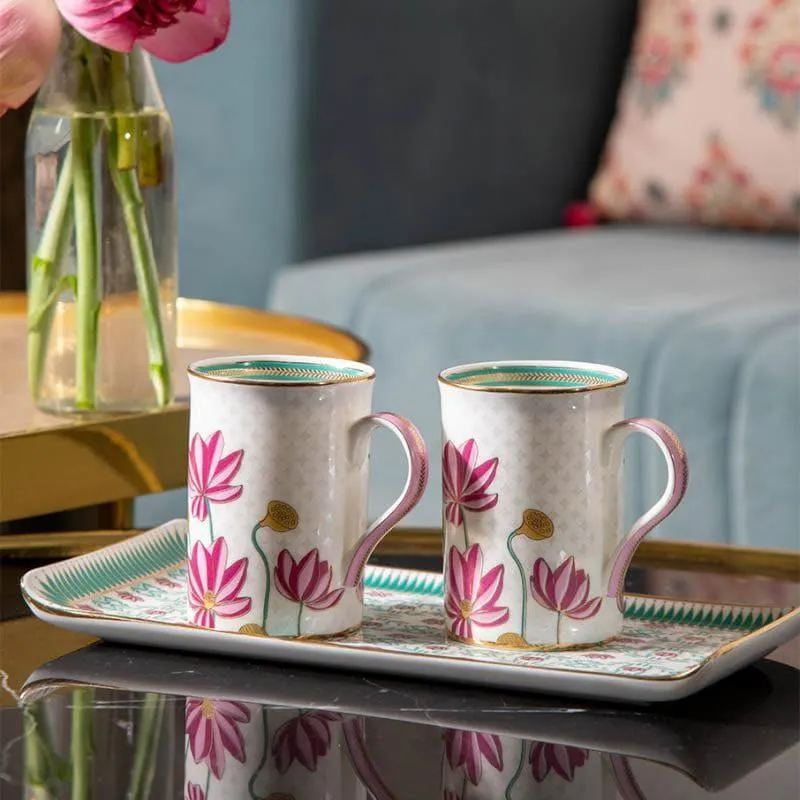 Sarseejh Mug & Tray Gift Box - Set Of Three media 3
