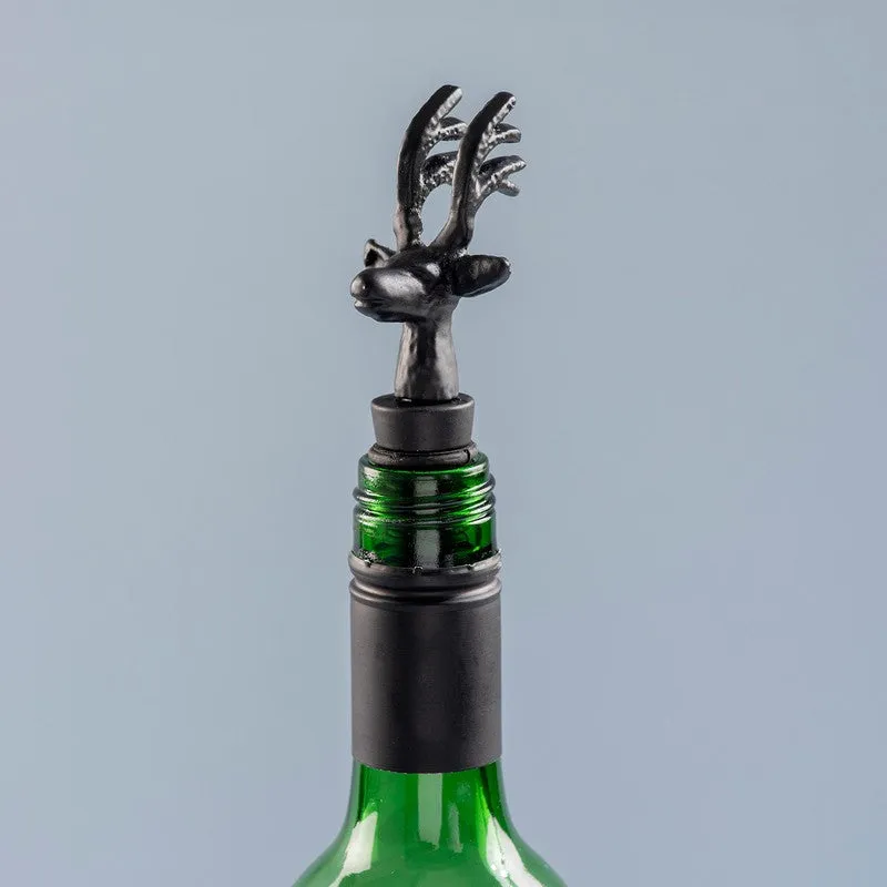 Noir Stag Stainless Steel Pourer - Black media 1