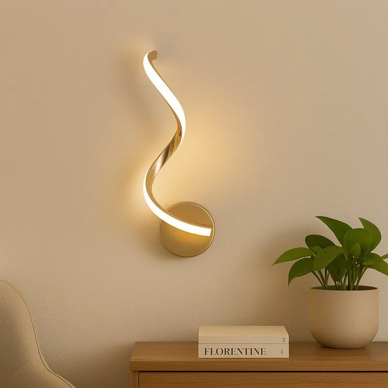 Swirl Aluminum Wall Lamp media 4