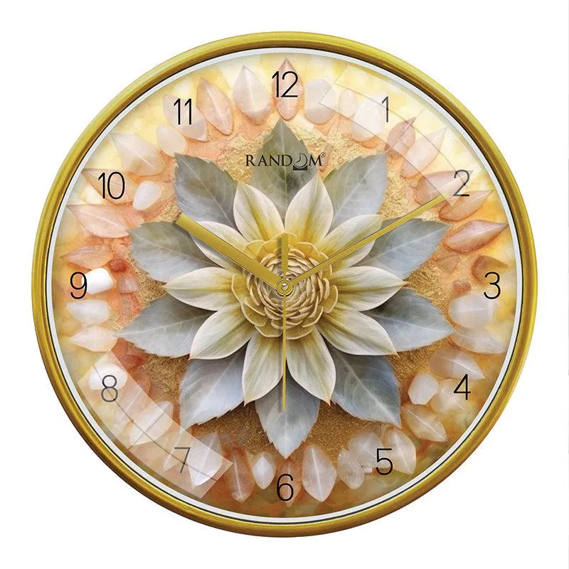 Botanic Beat Analog Wall Clock media 4