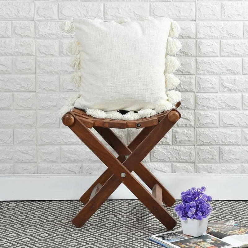 Tassia Cushion Cover (White) - Set Of Two media 3