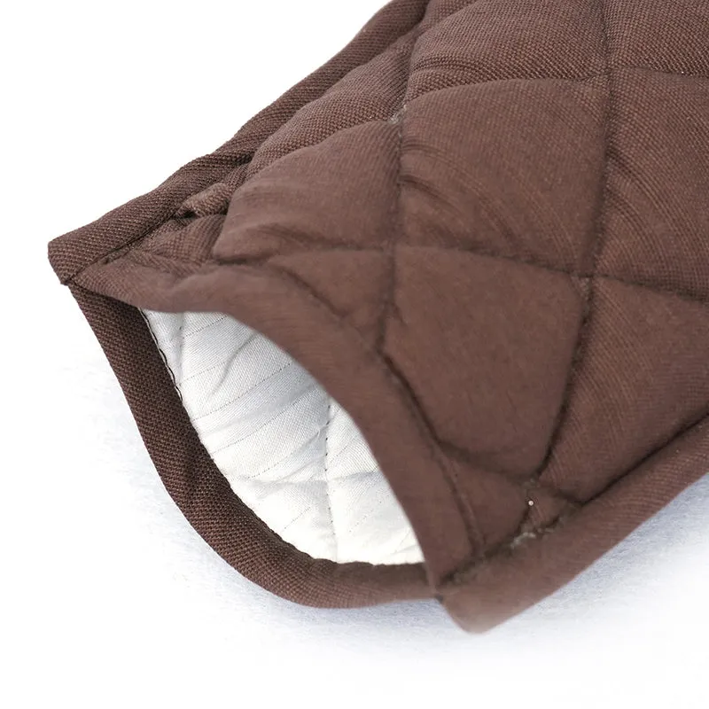 Swayam Garde Kitchen Gloves (Brown) - Set Of Two media 6