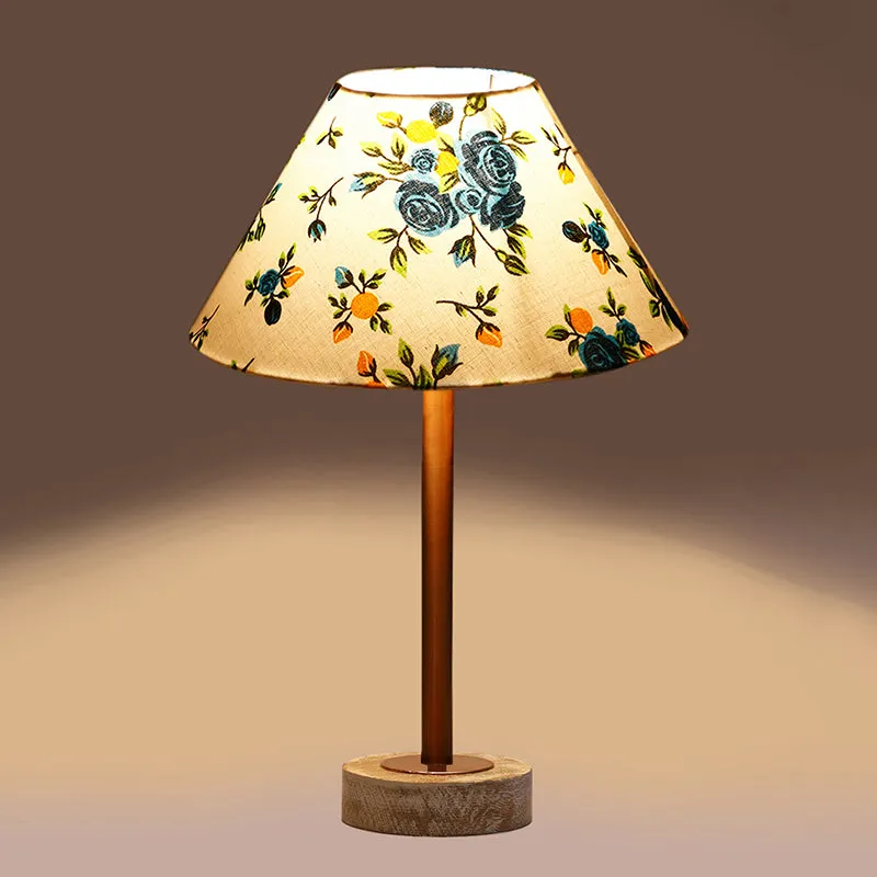 Zenvia Cone Rodin Wooden Table Lamp - Multicolor media 6