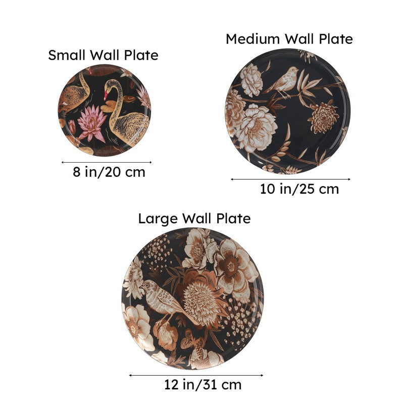 Galen Printed Metal Wall Plate - Set Of Three media 7